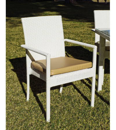 SILLON COMEDOR HUITEX BLANCO EMIR-3