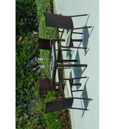 SILLON HUITEX MARRON BERGAMO-3 APILABLE