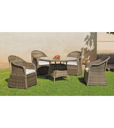 SILLON COMEDOR HUITEX AMANDA-20 CHAMPAGNE