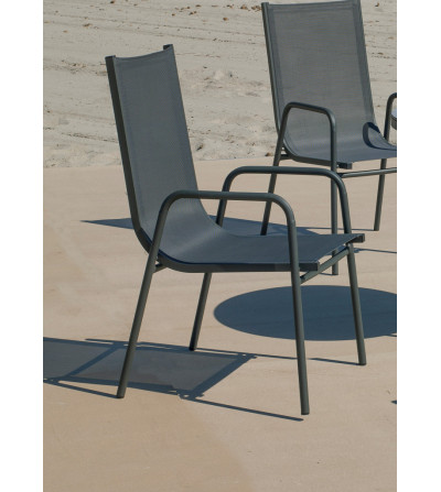 SILLON ALUMINIO TEXTILEN LERIAN-3 TUBO REDONDO