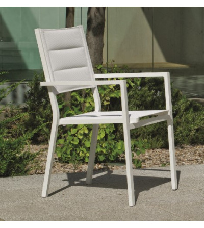 SILLON ALUMINIO TEXTILEN MILOS-3 TEXTILEN