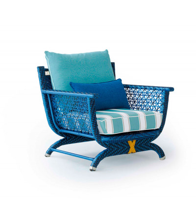 SILLON RELAX GRAN LUJO BLUE SAONA-1P