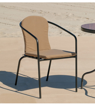 SILLON ALUMINIO BELIANI-3 C/COJIN