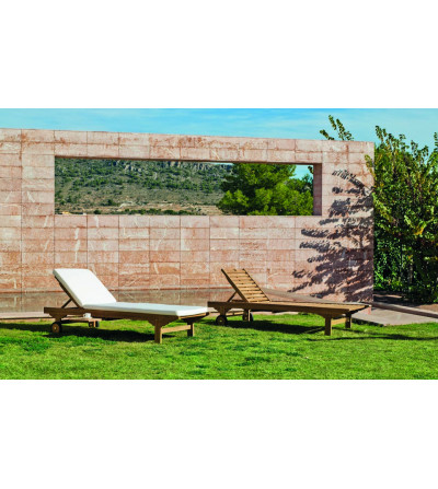 CAMA MADERA TEKA ORO BELINDA-12 5POSCS RUEDAS BANDEJA